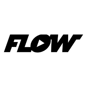Flow media company logo rund